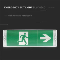 V-TAC LED Emergency Wall Light -EGLO Shop 30957310 alt03
