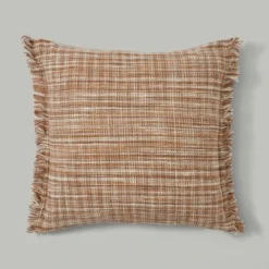 Tonal Fringe Weave Square Cushion 5 Tonal Fringe Weave Square Cushion -EGLO Shop 30960830 alt02