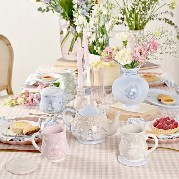 Disney Set Of 2 Alice In Wonderland Candlestick Holders 4 Disney Set Of 2 Alice In Wonderland Candlestick Holders - Image 4