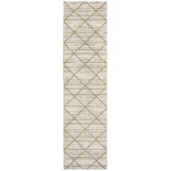 Edited Life Diamond Tuft Textured Washable Runner -EGLO Shop 30963374 alt04