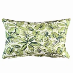 Daro Tapestry Palmer Green Rectangular Cushion -EGLO Shop 30964318 alt01