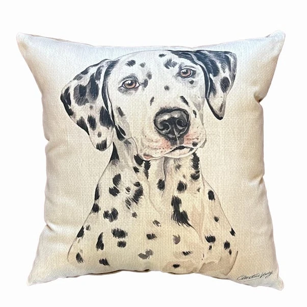 Daro Dalmatian Square Cushion 2 Daro Dalmatian Square Cushion - Image 2