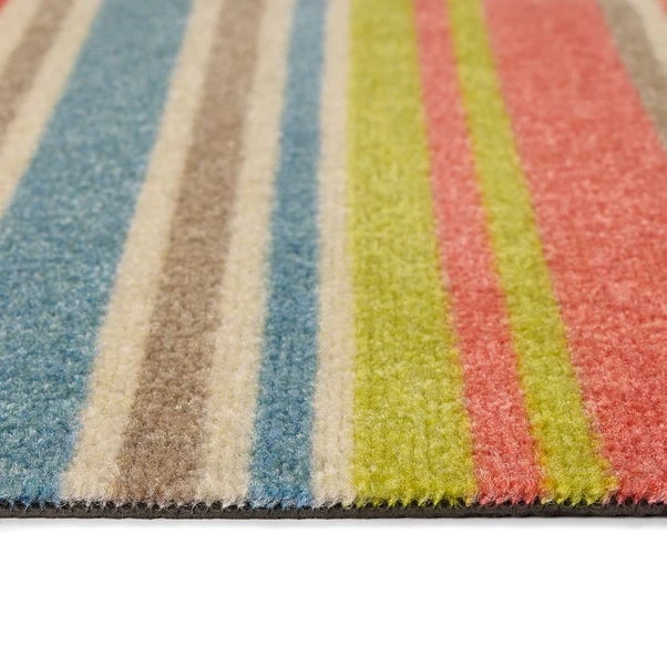 Marvel Bright Stripe Washable Mat 4 Marvel Bright Stripe Washable Mat - Image 4