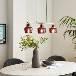 Auburn Modern 3 Light Adjustable Diner Ceiling Light 30 Auburn Modern 3 Light Adjustable Diner Ceiling Light -EGLO Shop 30968367