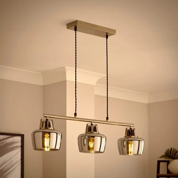 Auburn Modern 3 Light Adjustable Diner Ceiling Light 2 Auburn Modern 3 Light Adjustable Diner Ceiling Light - Image 2