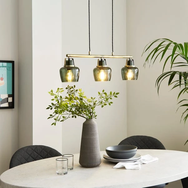 Auburn Modern 3 Light Adjustable Diner Ceiling Light 7 Auburn Modern 3 Light Adjustable Diner Ceiling Light - Image 7