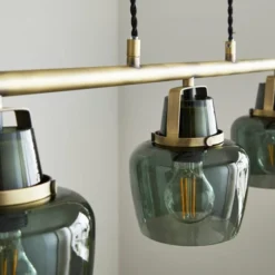Auburn Modern 3 Light Adjustable Diner Ceiling Light 26 Auburn Modern 3 Light Adjustable Diner Ceiling Light -EGLO Shop 30968684 alt02