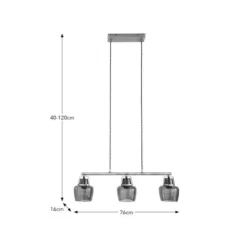 Auburn Modern 3 Light Adjustable Diner Ceiling Light 29 Auburn Modern 3 Light Adjustable Diner Ceiling Light -EGLO Shop 30968684 alt08