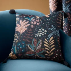 Catherine Lansfield Exotic Leaves Square Cushion