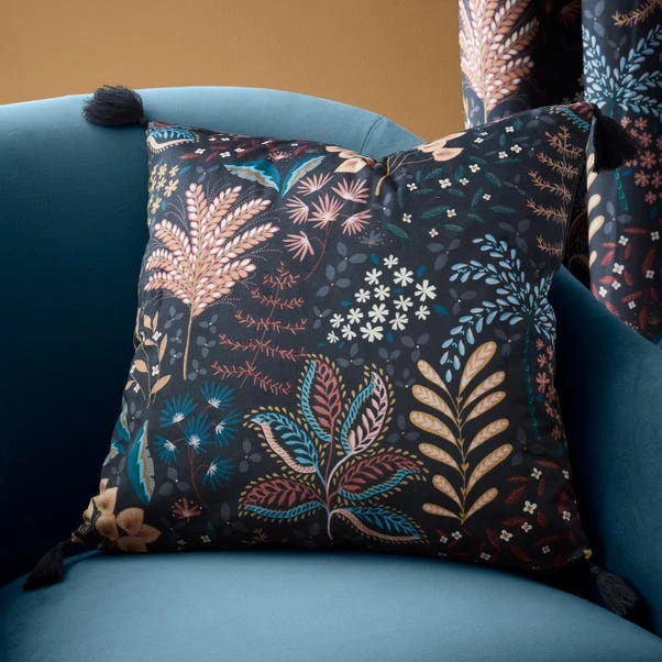Catherine Lansfield Exotic Leaves Square Cushion 1 Catherine Lansfield Exotic Leaves Square Cushion