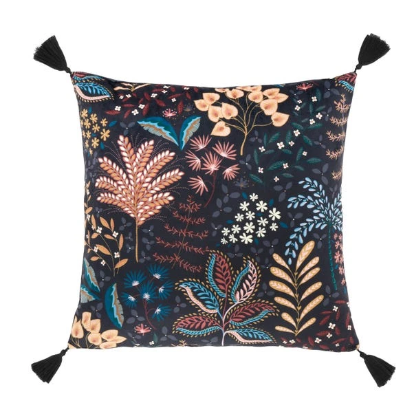 Catherine Lansfield Exotic Leaves Square Cushion 3 Catherine Lansfield Exotic Leaves Square Cushion - Image 3