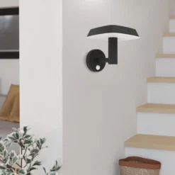 EGLO Dreoli Modern LED Indoor Outdoor Sensor Wall Light