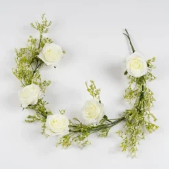 Artificial Rose & Gypsophila Garland -EGLO Shop 30975152 alt02