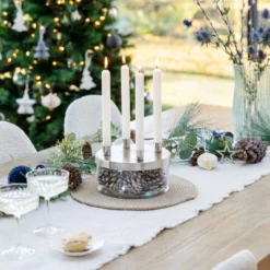 Metal Candlestick Holder With Glass Bowl 15 Metal Candlestick Holder With Glass Bowl -EGLO Shop 30976770