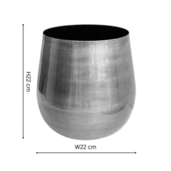 Antique Bell Bottomed Iron Plant Pot 9 Antique Bell Bottomed Iron Plant Pot -EGLO Shop 30976797 alt04