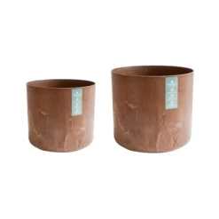 Set Of 2 Celine Recycled Plant Pots -EGLO Shop 30976808