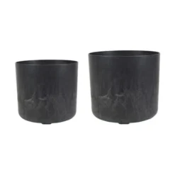 Set Of 2 Celine Recycled Plant Pots -EGLO Shop 30976814