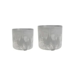 Set Of 2 Celine Recycled Plant Pots
