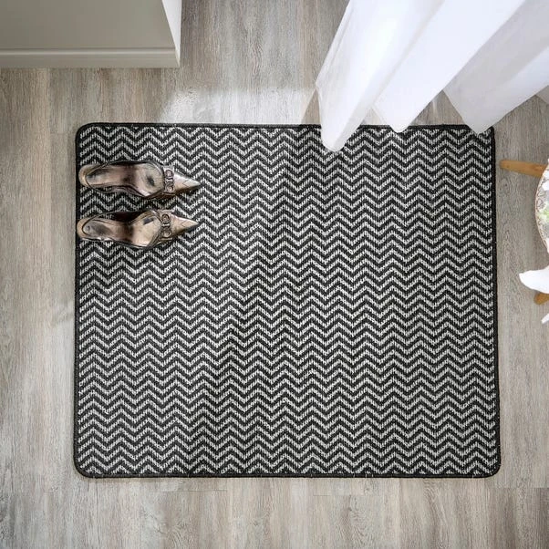 Marvel Boucle Herringbone Washable Doormat 1 Marvel Boucle Herringbone Washable Doormat
