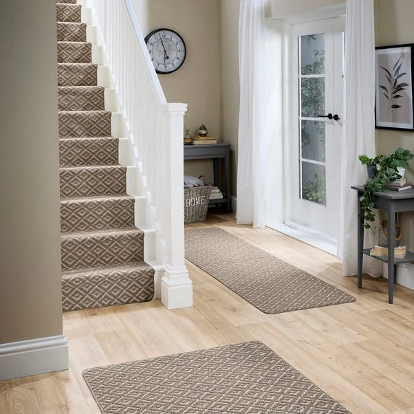 Marvel Geo Hard-wearing Washable Stair Runner 8 Marvel Geo Hard-wearing Washable Stair Runner - Image 8
