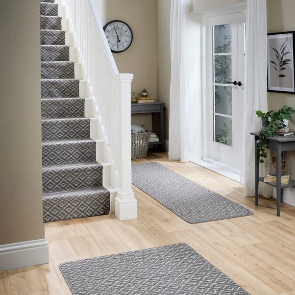 Marvel Geo Hard-wearing Washable Stair Runner 1 Marvel Geo Hard-wearing Washable Stair Runner