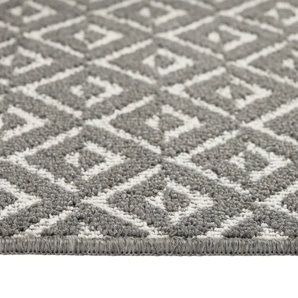 Marvel Geo Hard-wearing Washable Stair Runner 3 Marvel Geo Hard-wearing Washable Stair Runner - Image 3