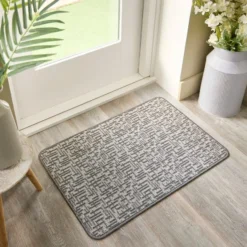 Marvel Boucle Grid Washable Doormat -EGLO Shop 30977304