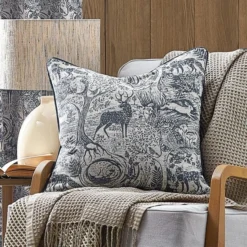 Furn Winter Woods Square Cushion Cover -EGLO Shop 30978733