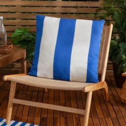 Furn Deck Stripe Outdoor Square Cushion Cover -EGLO Shop 30978897