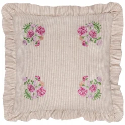 Wylder Martha Ruffle Square Cushion Cover 19 Wylder Martha Ruffle Square Cushion Cover -EGLO Shop 30978924 alt01