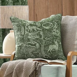 Furn Winter Woods Square Cushion Cover