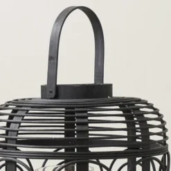 Bamboo And Glass Lantern 21 Bamboo And Glass Lantern -EGLO Shop 30983175 alt02