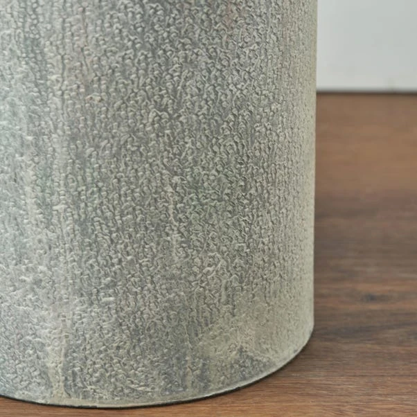 Metal & Glass Pedestal Hurricane Candle Holder 6 Metal & Glass Pedestal Hurricane Candle Holder - Image 6