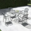 Pacific Lifestyle Carlo Round 4 Seater Dining Set With Cushions