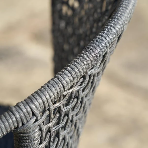 Pacific Lifestyle Dakota Black Outdoor Bistro Set 3 Pacific Lifestyle Dakota Black Outdoor Bistro Set - Image 3