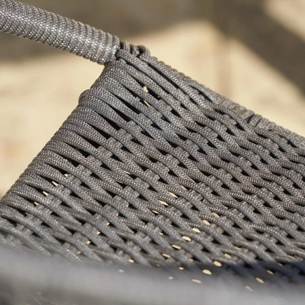 Pacific Lifestyle Dakota Black Outdoor Bistro Set 5 Pacific Lifestyle Dakota Black Outdoor Bistro Set - Image 5