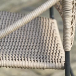 Pacific Lifestyle Dakota Natural Wheat Outdoor Bistro Set -EGLO Shop 30984402 alt04