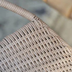 Pacific Lifestyle Dakota Natural Wheat Outdoor Bistro Set -EGLO Shop 30984402 alt05