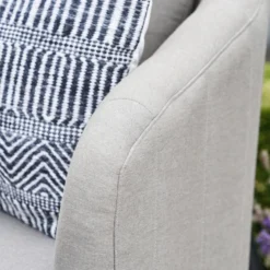 Pacific Lifestyle Nevada Putty Small Outdoor Corner Seating Set With Coffee Table And Footstools -EGLO Shop 30984415 alt03