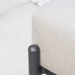 Pacific Lifestyle Nevada Putty Small Outdoor Corner Seating Set With Coffee Table And Footstools -EGLO Shop 30984415 alt05