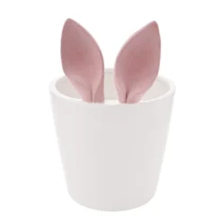 Eggs-traordinary Gift Co. Flocked Bunny Ears Plant Pot -EGLO Shop 30984527 alt01