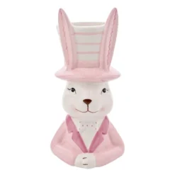 Eggs-traordinary Gift Co. Bunny In Top Hat Plant Pot -EGLO Shop 30984550 alt01