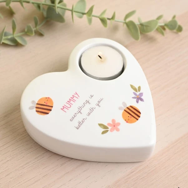 Mummy Ceramic Tealight Holder 1 Mummy Ceramic Tealight Holder