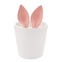 Eggs-traordinary Gift Co. Flocked Bunny Ears Plant Pot -EGLO Shop 30984648 alt03