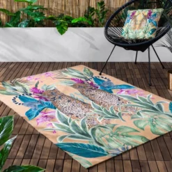 Wylder Kali Leopards Indoor Outdoor Rug
