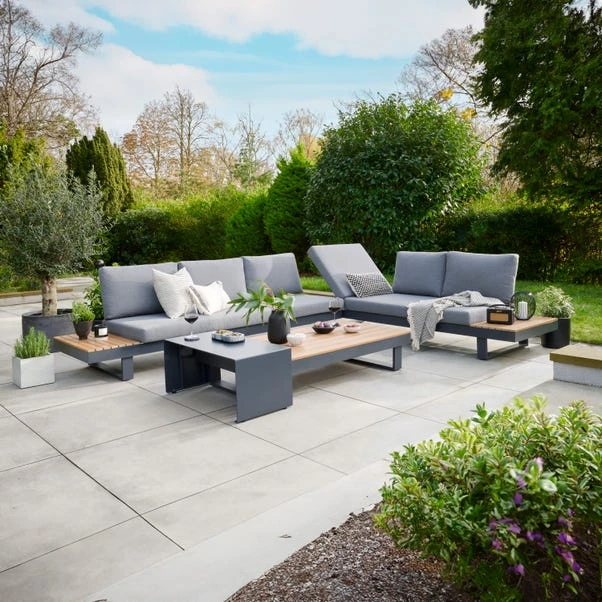 Easton Large Outdoor Corner Set With Sun Recliner 5 Easton Large Outdoor Corner Set With Sun Recliner - Image 5