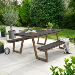 Heydon Wood Effect Picnic Bench