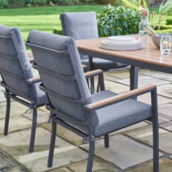 Easton 6 Seater Outdoor Dining Set -EGLO Shop 30987814 alt04