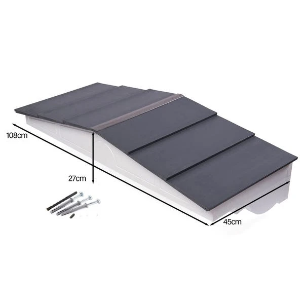 Greenhurst Deluxe Apex Door Canopy 2 Greenhurst Deluxe Apex Door Canopy - Image 2