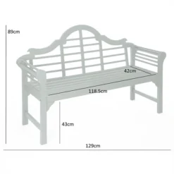 Greenhurst Lutyens Style Garden Bench -EGLO Shop 30989011 alt02